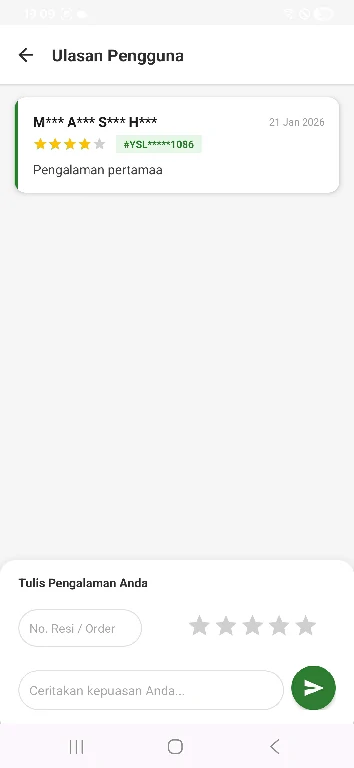 Fitur eCargo: Testimoni